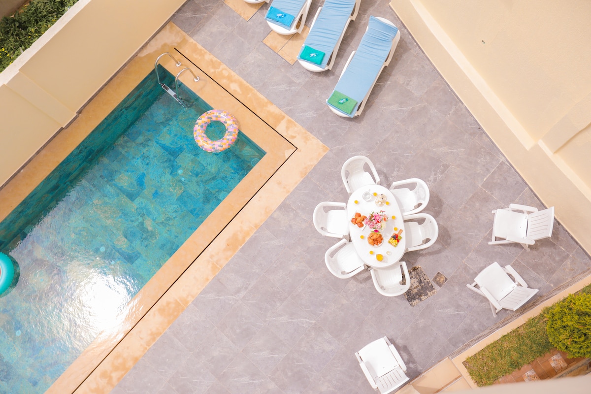 Villa 12 pers •Piscine privée•Vue mer