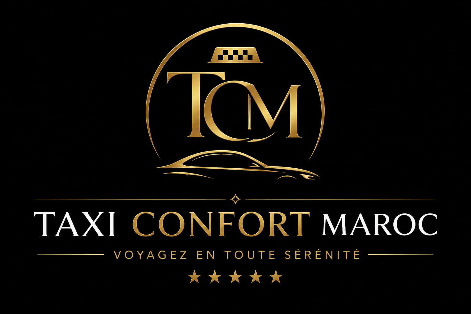Logo Taxi Confort Maroc